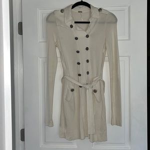 Free people midi duster sweater